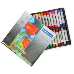 Staedtler - Staedtler Karat Yağlı Pastel Boya 24lü Set