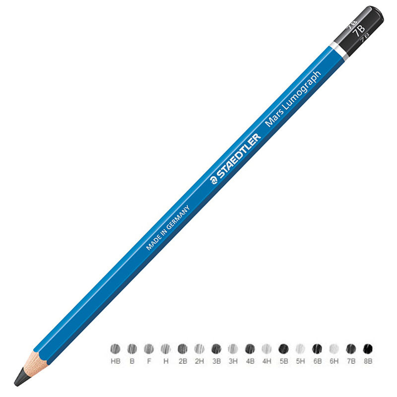 Staedtler Mars Lumograph Dereceli Kalem 7b