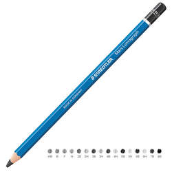 Staedtler - Staedtler Mars Lumograph Dereceli Kalem 7B