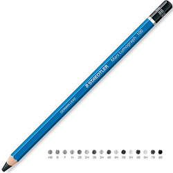 Staedtler - Staedtler Mars Lumograph Dereceli Kalem 8B