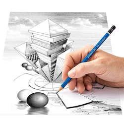 Staedtler Mars Lumograph Dereceli Kalem Seti 12li - 3