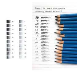 Staedtler - Staedtler Mars Lumograph Dereceli Kalem Seti 24lü (1)