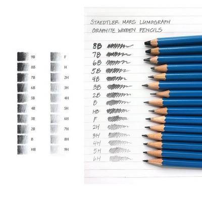 Staedtler Mars Lumograph Dereceli Kalem Seti 24lü