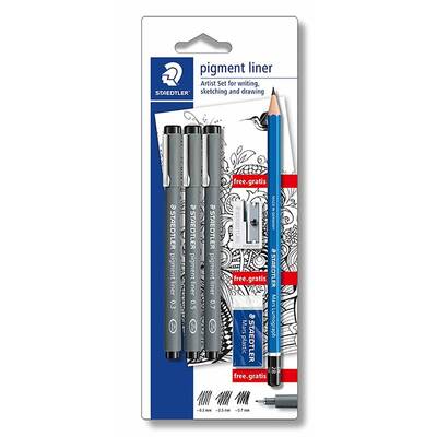 Staedtler Pigment Liner Çizim Seti 308 SBK3P