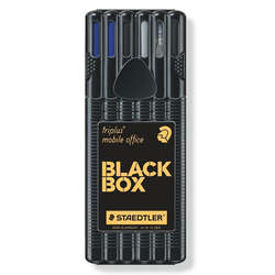 Staedtler - Staedtler Triplus Black Box Kalem Seti