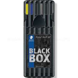 Staedtler - Staedtler Triplus Black Box Kalem Seti