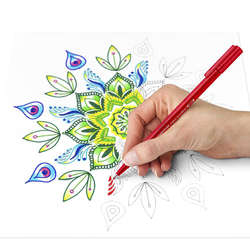 Staedtler Triplus Broadliner 0.8mm 4lü - 5