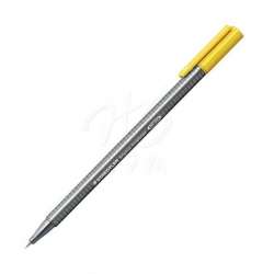 Staedtler - Staedtler Triplus Color Fineliner İnce Uçlu Keçeli Kalem 1 Yellow 0.3mm