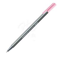 Staedtler - Staedtler Triplus Color Fineliner İnce Uçlu Keçeli Kalem 21 Light Carmine 0.3mm