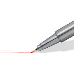 Staedtler Triplus Fineliner İnce Uçlu Keçeli Kalem 0.3mm Flamingo 6lı Set - 4