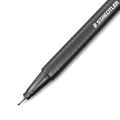 Staedtler Triplus Fineliner İnce Uçlu Keçeli Kalem 0.3mm 15li Metal Kutu