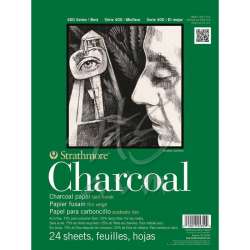 Strathmore - Strathmore Charcoal 24 Yaprak 90g 400 Series 15.2x22.9 (1)