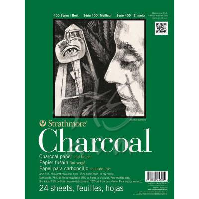 Strathmore Charcoal 24 Yaprak 90g 400 Series 15.2x22.9