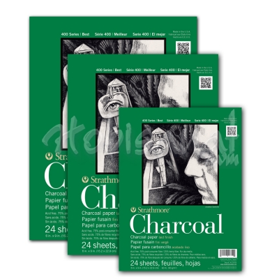 Strathmore Charcoal 24 Yaprak 90g 400 Series - 1