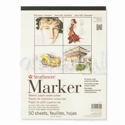 Strathmore Marker Paper 50 Yaprak 50g 500 Series 35.6x43.2