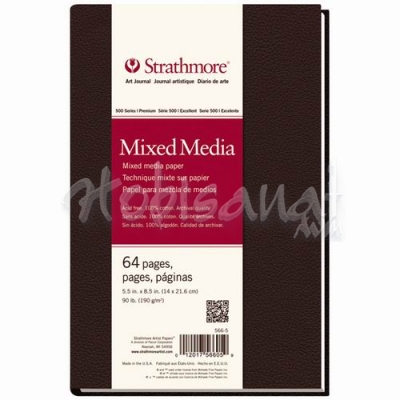 Strathmore Mixed Media Hardbound 190g 500 Series 14x21.6