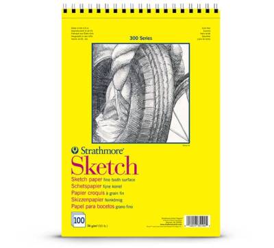 Strathmore Sketch Yandan Spiralli 300 Seri 100 Yaprak 74g A5