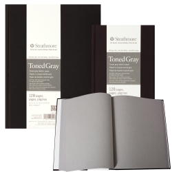 Strathmore Toned Gray Hardbound 128 Yaprak 118 g 400 Series