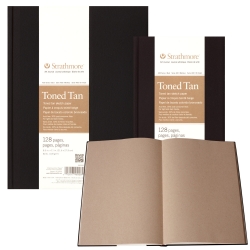 Strathmore Toned Tan Hardbound 128 Yaprak 118 g 400 Series