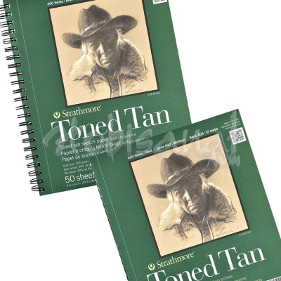 Strathmore Toned Tan Sketch Paper 118 g 400 Series - 1