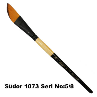 Südor 1073 Seri Yan Kesik Uçlu Fırça No 5/8