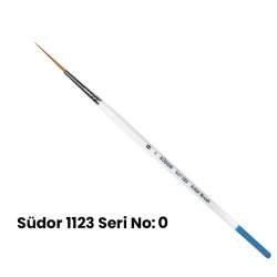 Südor - Südor 1123 Seri Sentetik Çizgi Fırça No 0