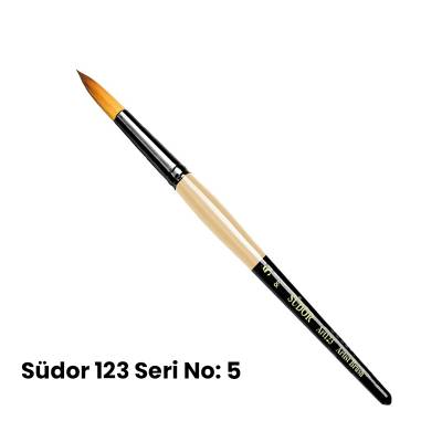 Südor 123 Seri Sentetik Yuvarlak Uçlu Fırça No 5