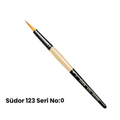 Südor 123 Seri Sentetik Yuvarlak Uçlu Fırça No 0