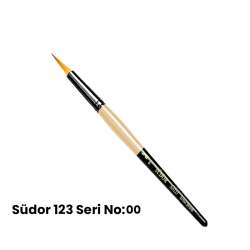 Südor - Südor 123 Seri Sentetik Yuvarlak Uçlu Fırça No 2/0