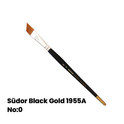 Südor 1955A Seri Yan Kesik Uçlu Fırça No:0