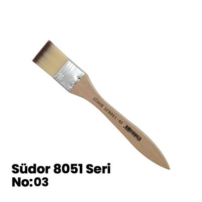 Südor 8051 Seri Zemin Fırçası Taklon No 3