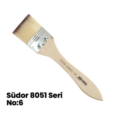 Südor 8051 Seri Zemin Fırçası Taklon No 6