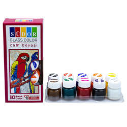 Südor Cam Boyası Su Bazlı 10lu Takım (15ml) - 3