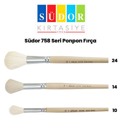 Südor 758 Seri Ponpon Fırça