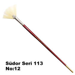 Südor - Südor Seri 113 Yelpaze Fırça No:12