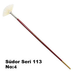Südor - Südor Seri 113 Yelpaze Fırça No:4