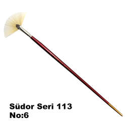 Südor - Südor Seri 113 Yelpaze Fırça No:6