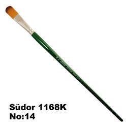 Südor - Südor 1168K Seri Kedi Dili Fırça No 14