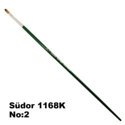 Südor - Südor 1168K Seri Kedi Dili Fırça No 2