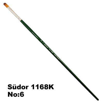 Südor 1168K Seri Kedi Dili Fırça No 6