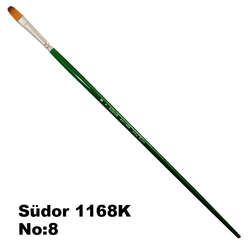 Südor - Südor 1168K Seri Kedi Dili Fırça No 8