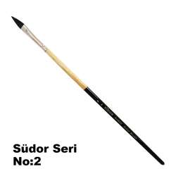Südor - Südor Seri 622 Sulu Boya Fırçası No 2