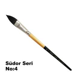 Südor - Südor Seri 622 Sulu Boya Fırçası No 4