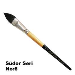Südor - Südor Seri 622 Sulu Boya Fırçası No 6