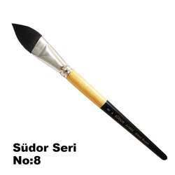 Südor - Südor Seri 622 Sulu Boya Fırçası No 8