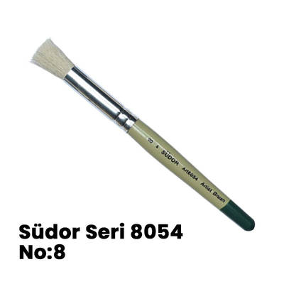 Südor Seri 8054 Kıl Tampon Fırça No 8