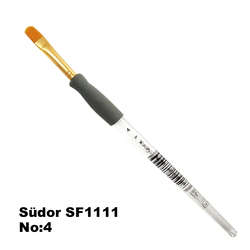 Südor - Südor SF1111 Seri Desen Kedi Dili Fırça No 4