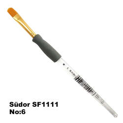 Südor - Südor SF1111 Seri Desen Kedi Dili Fırça No 6