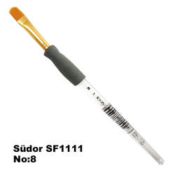 Südor - Südor SF1111 Seri Desen Kedi Dili Fırça No 8