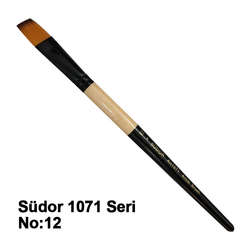 Südor - Südor 1071 Seri Akrilik ve Yağlı Boya Fırçası No 12